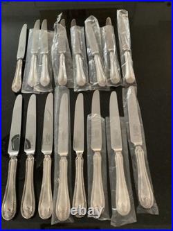 Mappin & Webb Sterling Silver Service (1976) 68 piece Louis XVI Cutlery Set
