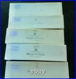 Mappin & Webb Sterling Silver Service (1976) 68 piece Louis XVI Cutlery Set