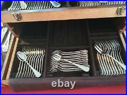 Ménagère Berain 155pieces Christofle Petite Coquille Silver Plated Flatware Set