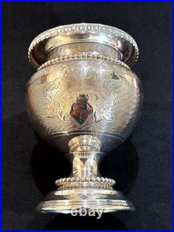 Meriden Britannia Co. 1861 Tea/ Coffee/samovar Set Ornate Silver Plate Design