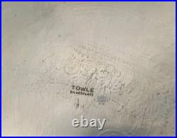 Meriden Britannia Tea Coffee Silverplate 6 Piece Service 1866 + Towle Tray