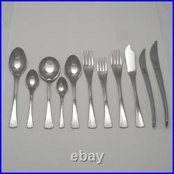 NEW YORK Design Carrs Sheffield Stainless Steel 42 Piece Canteen of Cutlery Set