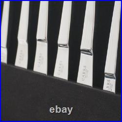 NEW YORK Design Carrs Sheffield Stainless Steel 42 Piece Canteen of Cutlery Set