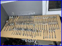 NICE! Vintage Community Plate 90 Piece Silverplate Flatware Set Service