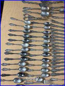 NICE! Vintage Community Plate 90 Piece Silverplate Flatware Set Service