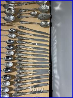 NICE! Vintage Community Plate 90 Piece Silverplate Flatware Set Service