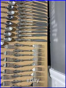 NICE! Vintage Community Plate 90 Piece Silverplate Flatware Set Service