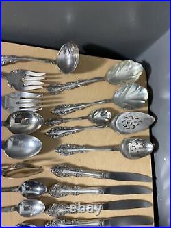 NICE! Vintage Community Plate 90 Piece Silverplate Flatware Set Service