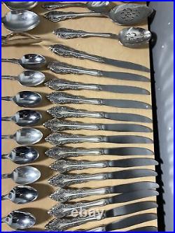 NICE! Vintage Community Plate 90 Piece Silverplate Flatware Set Service