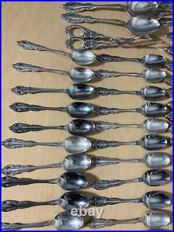 NICE! Vintage Community Plate 90 Piece Silverplate Flatware Set Service