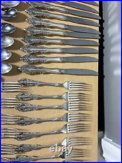 NICE! Vintage Community Plate 90 Piece Silverplate Flatware Set Service