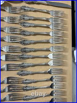 NICE! Vintage Community Plate 90 Piece Silverplate Flatware Set Service