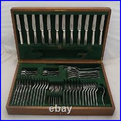 NORWEEN Design ROBERTS & BELK Vintage Silver Service 60 Piece Canteen of Cutlery