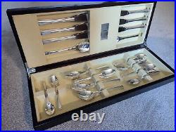 New Bridge Silverware Monagh Silver Plated 44 Piece Cutlery Set