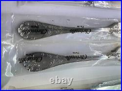 New Christofle Marley design silver cutlery 2 X 7 piece place settings
