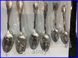 New Christofle Marley design silver cutlery 2 X 7 piece place settings
