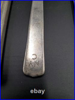 New York Central Railroad 4 Piece Set Silverware Century Pattern Silver Plate
