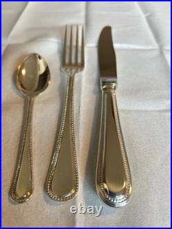 Newbridge, Beaded, Silver Plated Unique 30 Piece Cutlery Set Collectors Suite