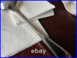 Newbridge, Beaded, Silver Plated Unique 30 Piece Cutlery Set Collectors Suite