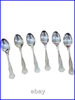 Newbridge EPNS Silver Plated Cutlery Set with Case Elegant Design (52 pieces)
