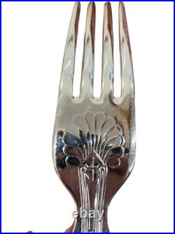 Newbridge EPNS Silver Plated Cutlery Set with Case Elegant Design (52 pieces)