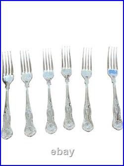 Newbridge EPNS Silver Plated Cutlery Set with Case Elegant Design (52 pieces)
