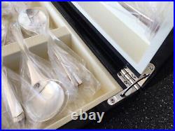 Newbridge Monagh EPNS 44 Piece Silver Plated Cutlery Set In Felt Lined Canteen