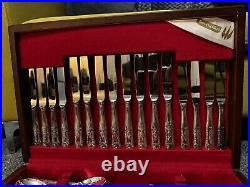 Newbridge Silverware Cutlery 76 Piece Silver Plated 8 Settings Kings EPNS A1