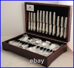 OLD ENGLISH By DAVENPORT & SULLIVAN Silver Service 124 Piece Canteen of Cutlery