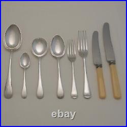 OLD ENGLISH Design JAMES DIXON & SONS Silver Service 44 Piece Canteen of Cutlery