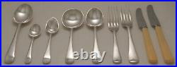 OLD ENGLISH Design Walker & Hall Silver Service 117 Piece Canteen of Cutlery