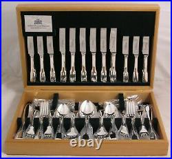 OLD ENGLISH FIDDLE By ARTHUR PRICE Silver Service 84 Piece Canteen of Cutlery