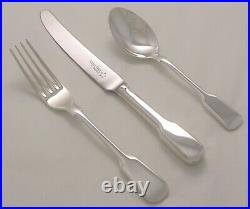 OLD ENGLISH FIDDLE Design SOVEREIGN Silver Service 84 Piece Canteen of Cutlery