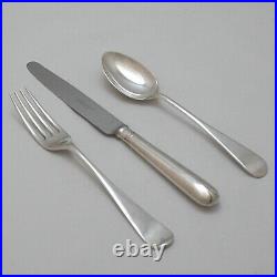 OLD ENGLISH PIP Design Garrard Silver Service Cutlery 10 Piece Place Setting