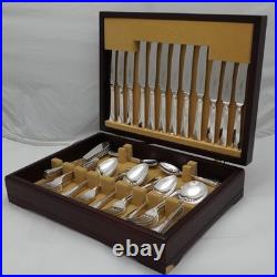 OLYMPIC Design Arthur Price Sovereign Silver Service 56 Piece Canteen of Cutlery