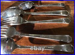 ONEIDA Seneca Design Silver Plated Service 44 Piece Canteen of Cutlery Used Once
