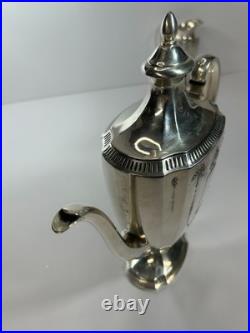 Oneida 3 Piece Vintage Community Plate 11900 Silver Plate Tea Set Grosvenor Ptrn