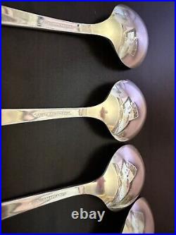 Oneida Community CORONATION Silver Plate Flatware (96 pieces) Service for 12 +