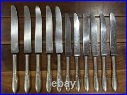 Oneida Community Debonair Serving Set 92 Pieces Silver Plate With Case