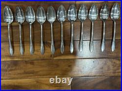 Oneida Community Debonair Serving Set 92 Pieces Silver Plate With Case