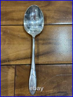 Oneida Community Debonair Serving Set 92 Pieces Silver Plate With Case