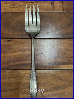 Oneida Community Debonair Serving Set 92 Pieces Silver Plate With Case