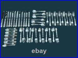 Oneida Community Mansion House Pattern Silver Plated Cutlery Set 54 Pieces
