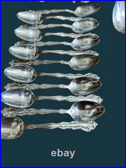 Oneida Community Mansion House Pattern Silver Plated Cutlery Set 54 Pieces