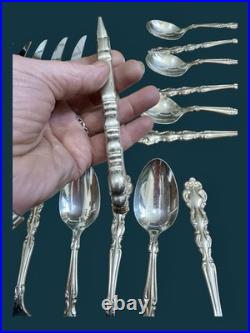 Oneida Community Mansion House Pattern Silver Plated Cutlery Set 54 Pieces