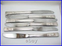 Oneida Community Plate Coronation pattern Cutlery for 6, 85 PIECES, some boxed