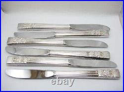 Oneida Community Plate Coronation pattern Cutlery for 6, 85 PIECES, some boxed