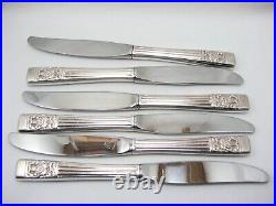 Oneida Community Plate Coronation pattern Cutlery for 6, 85 PIECES, some boxed