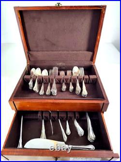 Oneida Community Reliance Silver Plate Silverware Mixed Lot of 77 Pieces