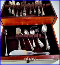 Oneida Community Reliance Silver Plate Silverware Mixed Lot of 77 Pieces